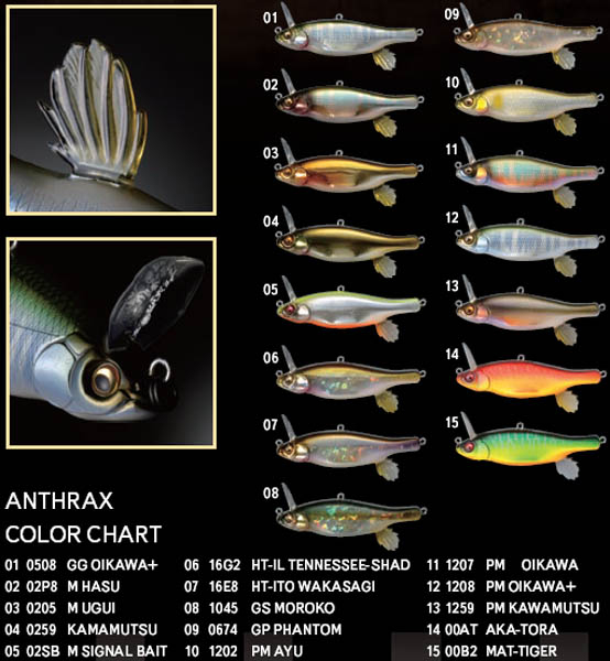  Megabass ANTHRAX . PM Ayu 83, 10, 7, 0.2,  (ANT-PMA)