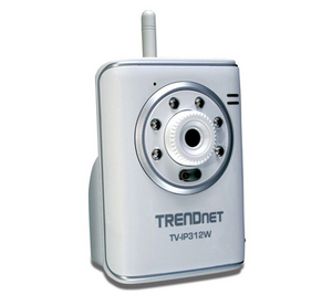 TRENDnet TV-IP312W Wireless 2-way Audio Day/Night Internet Camera Server (1UTP 10/100Mbps, 802.11b/g, USB, )